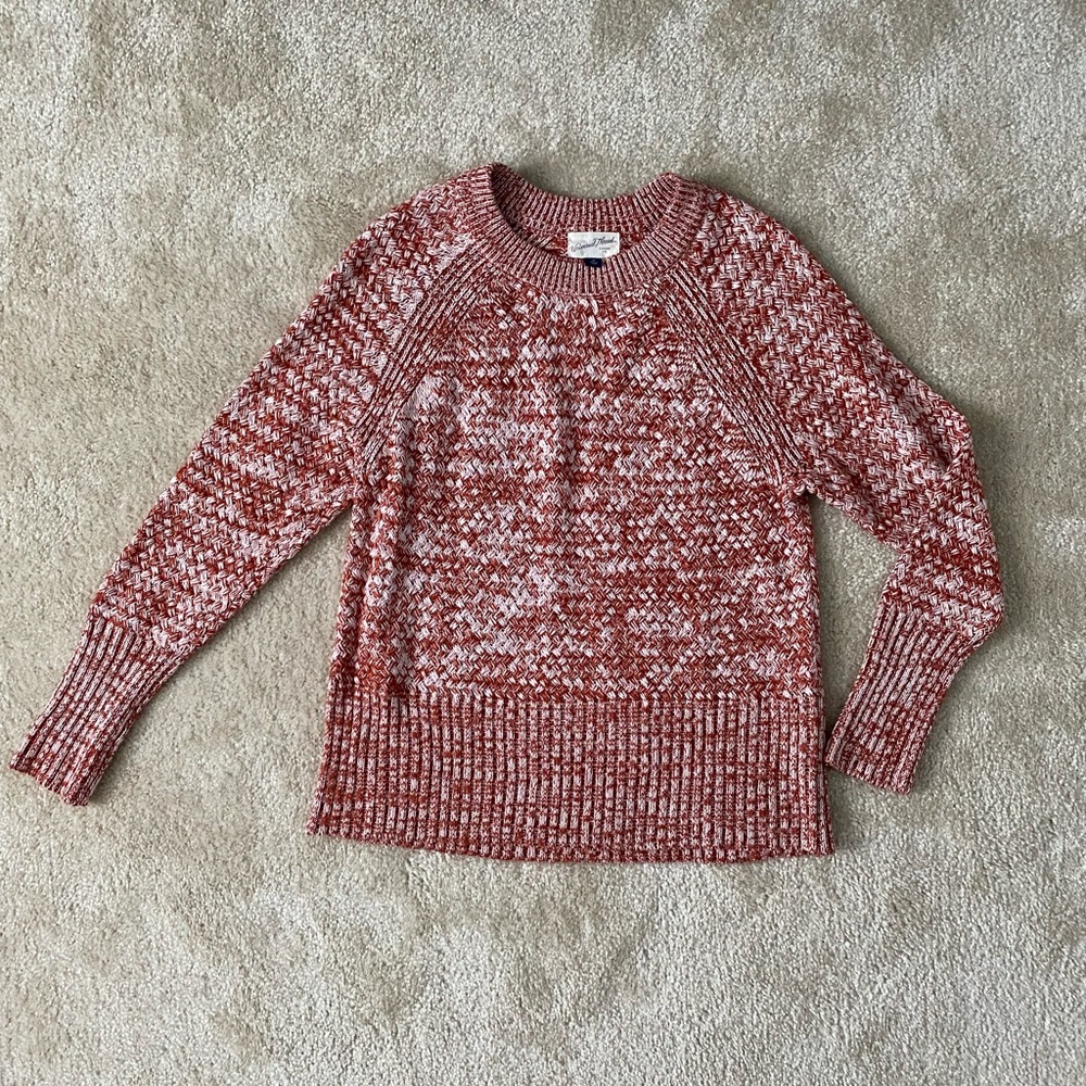 Red/Rust Sweater - Medium